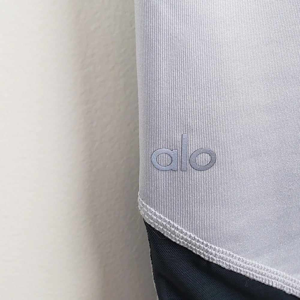 Alo Yoga High Waist Sheila Legging Dove Grey Medium